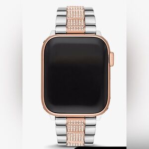 Michael Kors Two-Tone Rose Gold & Silver - Apple Smartwatch Band